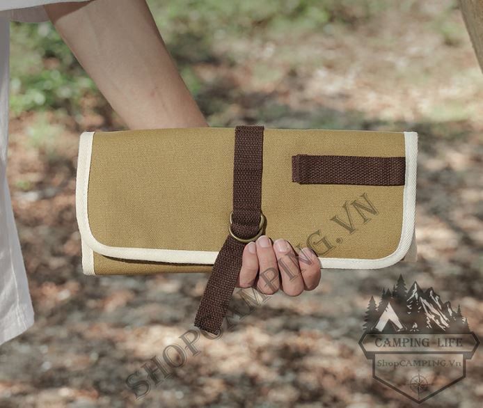  Túi đựng dụng cụ nấu ăn treo bàn ghế đa năng, túi đựng đồ dã ngoại, cắm trại 