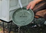 Đĩa tráng men gọn nhẹ 23cm Ise Mount, đĩa dã ngoại tiện dụng 
