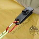  Kẹp nhựa ABS giữ tấm bạt lều cắm trại, kẹp cố định tăng lều bạt dã ngoại, phượt 