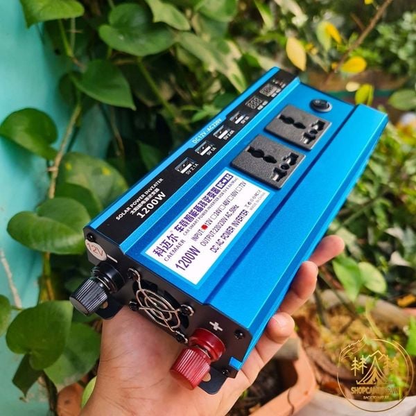  Bộ kích điện inveter 12v lên 220v công suất 1200w 