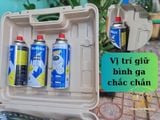  Hộp đựng bếp ga, Bình ga mini, Hộp bảo quản bếp ga di dộng cho dã ngoại 