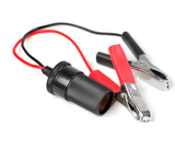  Tẩu kẹp ắc qui tẩu cái đầu cái lấy điện bình xe hơi ô tô, cáp chuyển kẹp acqui sang tẩu thuốc ô tô tiện dụng 