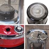  Bếp sưởi dầu kèm túi đựng, Đầu đốt bằng thép không gỉ di động gọn nhẹ dành cho cắm trại dã ngoại 
