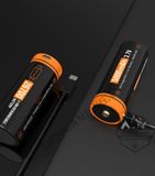  Pin sạc BESTON 26550 5000mAh có mạch bảo vệ, tích hợp cổng sạc USB Micro 3.7v 