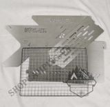  Bếp nướng than JIMUTUFENG gấp gọn, lò nướng lắp ghép dành cho cắm trại dã ngoại 