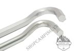  Cọc cắm lều cắm trại bằng nhôm 18cm (10 cọc) 