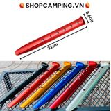  Cọc lều hợp kim nhôm chuyên dùng cắm cát, đất mềm 31cm, cọc gim lều cắm trại dã ngoại 