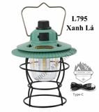  Đèn cổ Retro Lamp phong cách Vintage cổ điển, đèn treo lều, đèn cắm trại, dã ngoại 