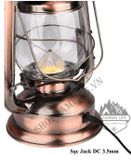  Đèn bão Led ánh sáng vàng Decor trang trí nhà cửa, cắm trại dã ngoại dùng pin 18650 