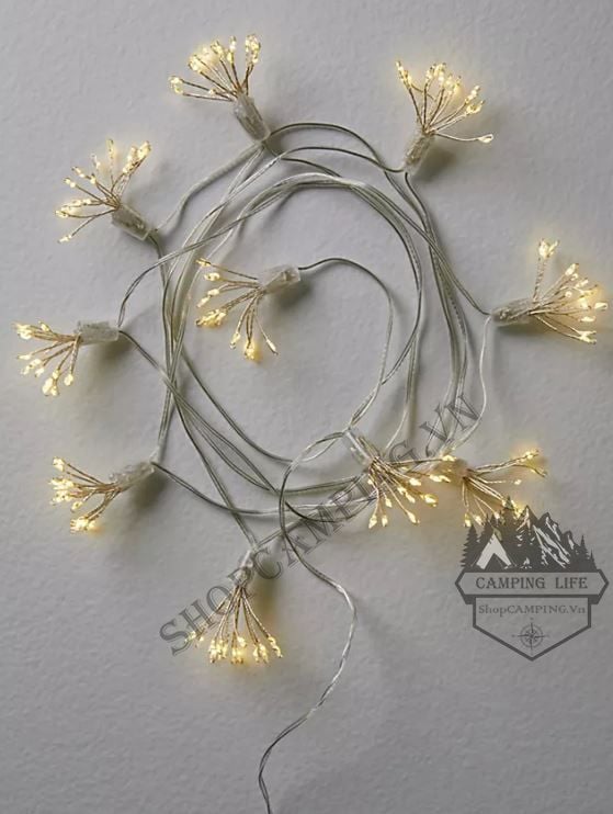  Đèn Led Pháo Hoa Decor Phòng, Trang Trí Sân Vườn, Giáng Sinh 