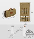  Túi đựng gia vị Sundick, Bộ gia vị gấp gọn dành cho cắm trại ngoài trời 