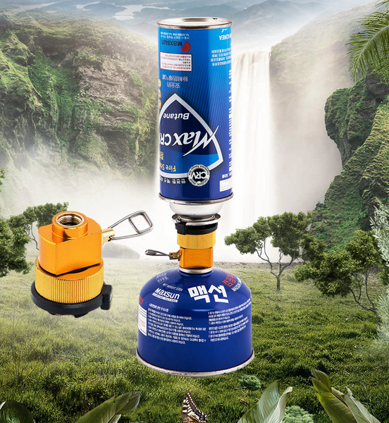  Van chiết ga từ bình gas mimi qua bình gas lùn 