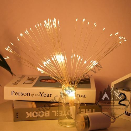  Đèn Led Pháo Hoa Decor Phòng, Trang Trí Sân Vườn, Giáng Sinh 