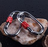  Móc treo khóa chữ D đa năng carabiner dùng treo võng yoga - đi leo núi 