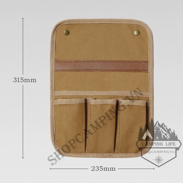 Túi đựng dụng cụ nấu ăn treo bàn ghế đa năng, túi đựng đồ dã ngoại, cắm trại 
