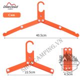  Móc treo đồ hợp kim nhôm có thể gấp gọn 2 cấp tiện lợi 