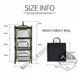  Kệ lưới đựng đồ 3 tầng dành cho cắm trại dã ngoại 