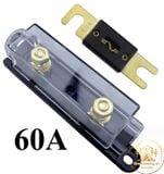  Cầu chì xe oto, cầu chì âm thanh mạ cao cấp 60a-200a 