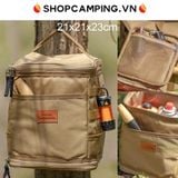  Túi đựng đồ gấp gọn Sundick, túi đựng dụng cụ size 21x21x23cm du lịch, cắm trại dã ngoại 