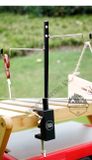  Trụ đèn kẹp bàn cắm đất hợp kim nhôm Coolcamp, cây treo đèn 2 móc cắm trại dã ngoại 