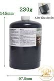  Bình ga kèm đầu chuyển chuyên dụng  cho dòng bếp Coleman 