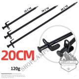  Cọc thép chuẩn sae 1008, cọc gim lều cắm trại, cọc đinh cố định lều cắm trại nguyên khối 