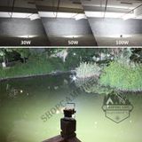  Đèn led siêu sáng xách tay W807 công suất 50w, đèn pin tích điện du lịch, cắm trại dã ngoại 