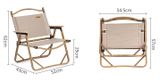  Ghế Kermit gấp gọn NatureHike NH19Y002-D dành cho cắm trại, dã ngoại 