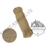  Dây dù phản quang căng dựng lều bạt chống gió phơi treo móc đồ cắm trại dã ngoại 5 mét 