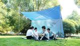  Bộ tăng trụ 3x3m, 3x4m và 3x5m, bộ tarp dành cho dã ngoại cắm trại (kèm 2 cây trụ, dây và cọc) 