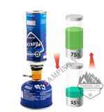  Van chiết ga từ bình gas mimi qua bình gas lùn 