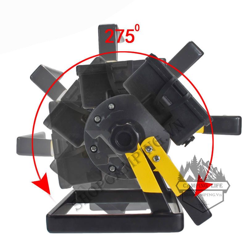  Đèn led siêu sáng xách tay W807 công suất 50w, đèn pin tích điện du lịch, cắm trại dã ngoại 