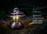  Đèn cổ Vintage Lights pin AA và cổng usb, đèn treo dã ngoại cắm trạ 