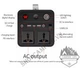 Trạm sạc, Pin sạc dự phòng 90000mAh Công suất 300W tích hợp inveter 
