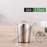  Ly 2 lớp inox 304, cách nhiệt cả nóng và lạnh 