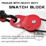  Ròng rọc 10 tấn chuyên dụng cho Offroad CHÍNH HÃNG RUGCEL 