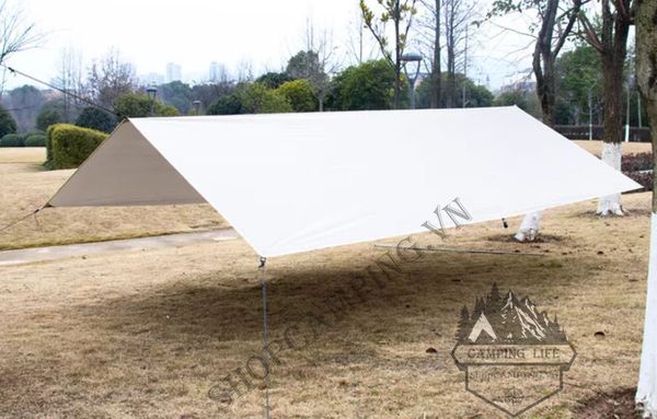  Bộ tăng trụ màu be 3x4m/3x5m dành cho cắm trại dã ngoại 