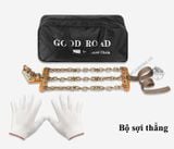  Xích thoát lầy quấn lốp xe, xích gắn bánh xe oto chống trơn trượt đi offroad, cắm trại dã ngoại 