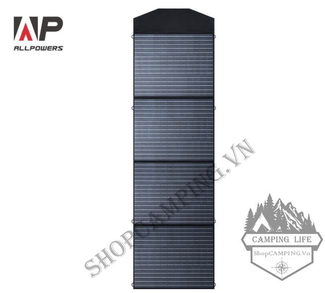  Tấm pin năng lượng mặt trời gấp gọn,tấm pin NLMT dẻo [ Chính Hãng ] ALLPOWER 