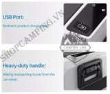  Tủ lạnh LG T60 60 Lít Alpicool 2 ngăn riêng biệt, tủ lạnh xe hơi, tủ lạnh trong nhà tiện lợi [CHÍNH HÃNG] 