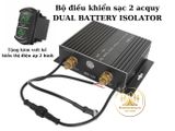  Bộ điều khiển sạc 2 ác quy xe hơi thông minh,12V/24V 150 AMP DUAL BATTERY ISOLATOR W/DUAL BATTERY KIT 