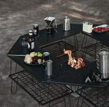  Bàn xếp hoặc kệ để đồ bằng sắt/ Túi đựng bàn/ Mặt gỗ của kệ 