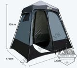  Lều thay đồ 2 phòng gấp gọn, lều vệ sinh tự bung du lịch, cắm trại dã ngoại 