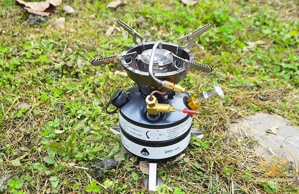  Bếp Dã Ngoại Dùng Nhiên Liệu Xăng BRS-12A 