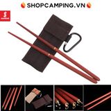  Đũa gỗ gấp gọn Sundick dành cho cắm trại dã ngoại 