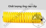  Bơm lốp xe ô tô 2 xi lanh công suất lớn, đồng hồ cơ, tích hợp đèn pin 