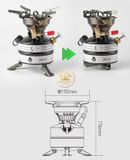  Bếp Dã Ngoại Dùng Nhiên Liệu Xăng BRS-12A 