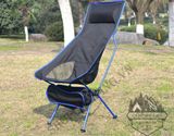  Ghế xếp có gối và tựa cỡ lớn hợp kim nhôm dành cho câu cá, cắm trại, dã ngoại 