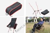  Ghế xếp có gối và tựa cỡ lớn hợp kim nhôm dành cho câu cá, cắm trại, dã ngoại 