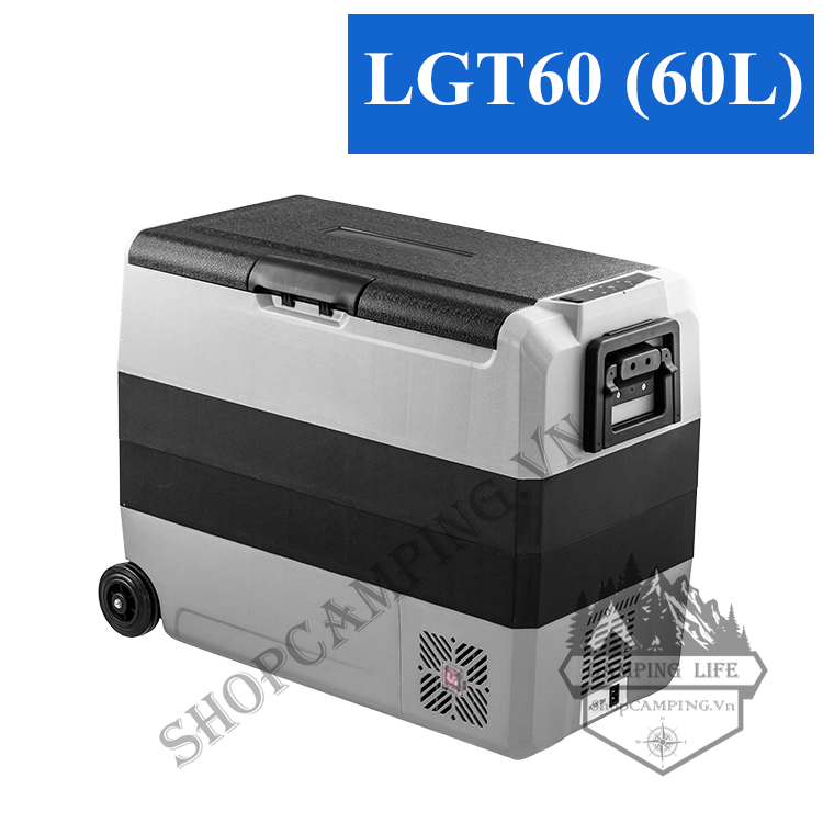  Tủ lạnh LG T60 60 Lít Alpicool 2 ngăn riêng biệt, tủ lạnh xe hơi, tủ lạnh trong nhà tiện lợi [CHÍNH HÃNG] 